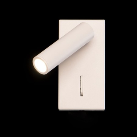 Sconces Citilux "Descart" CL704350, 6x12 cm, 1x3W, LED, white color-8