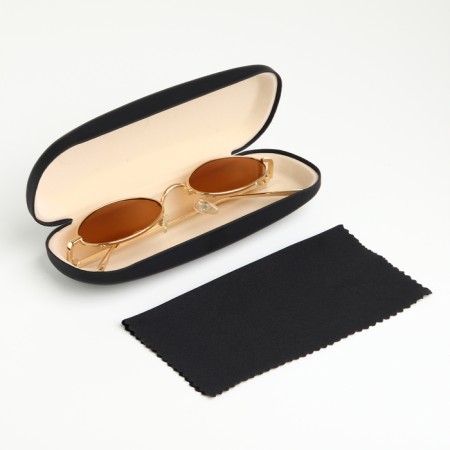 Case for glasses on a cracker, black color-3