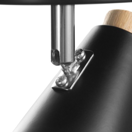 STAS "Small cone" 1x40W E27 black 10x15x11.5 cm-6