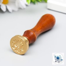 Printing for wax with a wooden pen 