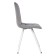 Dining stool Polini Home Berlin SM, the color is light gray-white