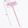 Topper wooden "Happy Birthday" Lilac 13x8 cm