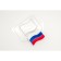 Plastic form for soap "Tricolor" 7.5x5 cm