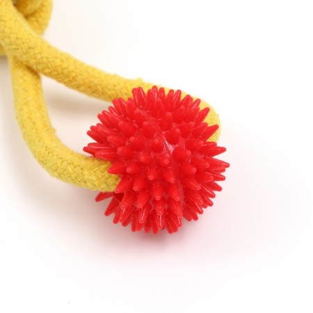 Cable toy with needle ball, mix of flowers-2