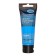 Paint acrylic tube 75ml gamma "Studio" No. 490 Blue Neonovaya