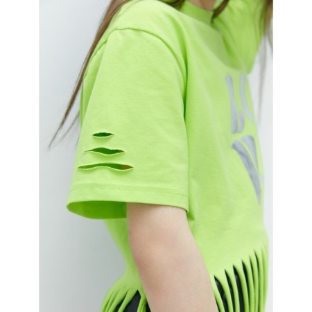 T -shirt Children's Amarobaby Rope, Height 134 cm, Salad color-7