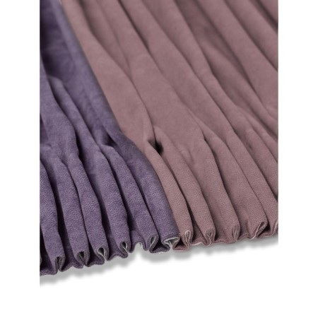 Set of curtains "Canvas", size 200x250 cm, 2 pcs, color violet dusty rose-3