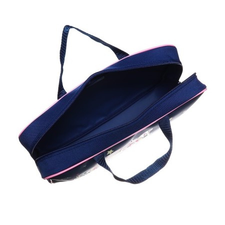 Folder with A4 handles, 350 x 265 x 80 mm, textile, handle, PMD 4-22 "Unicorn" 70056-4