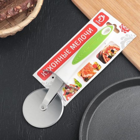 A knife for pizza and dough Style, 21 cm, handle SOFT-TOOCH, MIX color-3