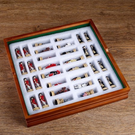 Chess souvenir "Civil Wars", h king-8 cm, h Parashka-6 cm, 36 x 36 cm-7
