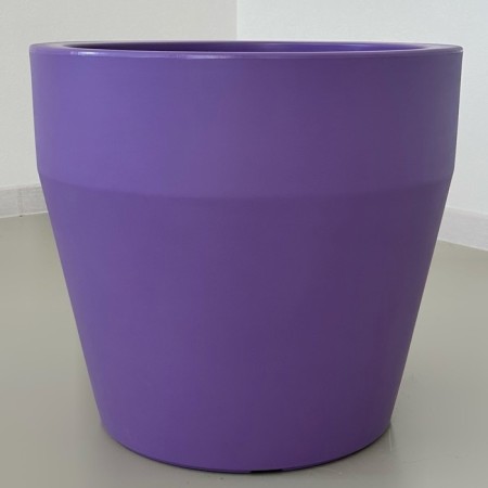 Kashpo for flowers "Chalice" 58x52 cm, 90 l, lilac color