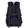 Youth backpack 48 x 32 x 18 cm, ergonomic back, Merlin, XS9232 Black