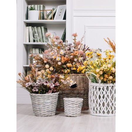 Artificial flower "Eremurus Field", height 75 cm, yellow color-1