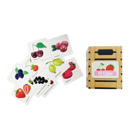 Board developing game "Smart Sorter" Fruits, Berries, Vegetables, Mushrooms "-6