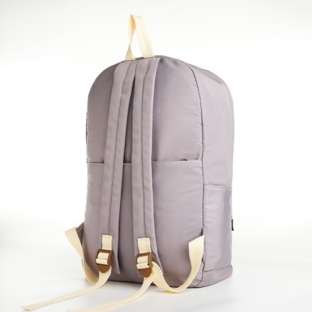 Youth backpack from lightning textiles, 2 pockets, gray color-3
