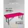 Cosmetological couch Basic + SV, size 180 × 60 × 68-84 cm, fuchsia color