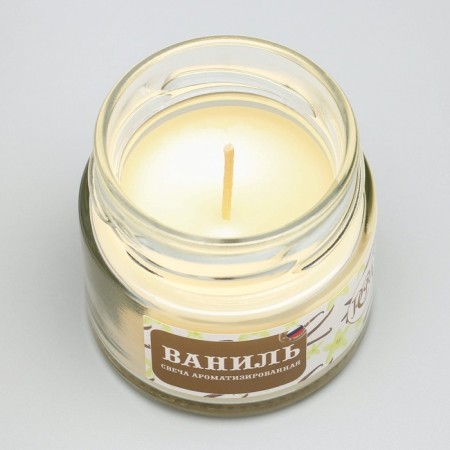 Candle in a bank flavored Vanil 50g, combustion time 13h-3