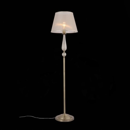 Floor lamp EVOLUCE. SL185.305.01. Grazia. 1x40 watts, E14, 38x38x151.1 cm, bronze color, transparent-1