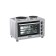 Mini furnace Tefal of463d30, 3000 watts, 32 l, grill, convection, timer, silver-black