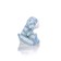 Soft toy Gulliver lambs curly, Blue color, 22 cm