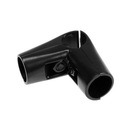 The connector of the angular three pipes d = 25 mm, adjustable, black-1
