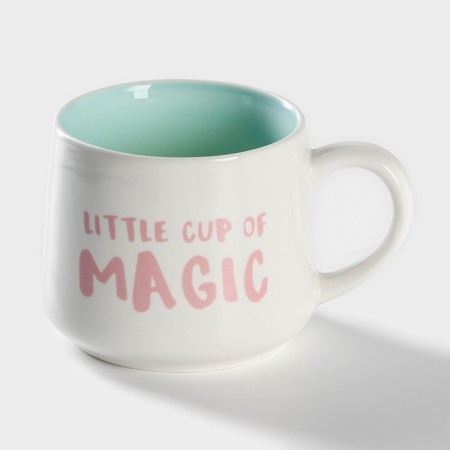 Ceramic mug "Surprise. Unicorn ", 350 ml, white color-1