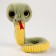 Soft New Year's toy "Snake", Green