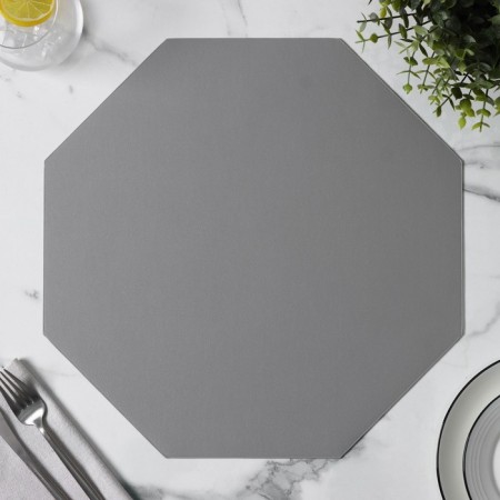 Serving napkin on the TEM table, 38 × 38 cm, gray color-3