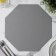 Serving napkin on the TEM table, 38 × 38 cm, gray color