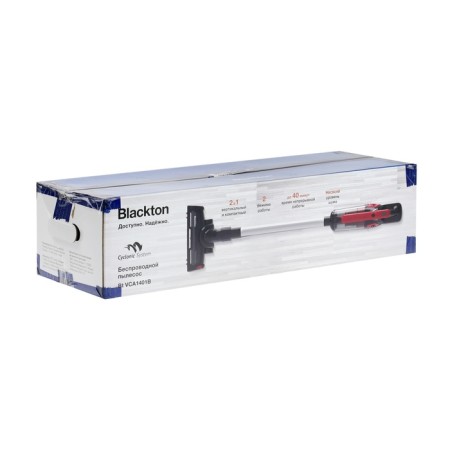 Blackton BT VCA1401B vacuum cleaner, vertical, wireless, 120/25 W, dry cleaning, worm/blue-9