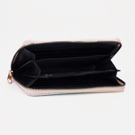 Women's wallet with lightning, the color of the yellow-blue-2