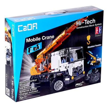 Radio-controlled designer "Truck-Kin", 838 parts, 2 in 1, with a battery-1