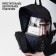 Backpack school youth One Line, 29x12x37 cm, lightning departure, external pocket, refinery, black