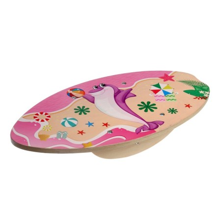 Developing game "Balancing board" pink, 45 × 22.5 × 3 cm-1