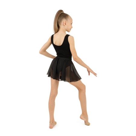 Skirt Solnz for gymnastics and dancing Grace Dance, p. 28-30, black color-3