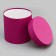 Hat box, pink, 18 x 18 cm