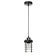 Suspension Bayerlux "Bruno" E27 40W black 10x10x14-124cm