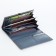 Women's wallet on magnets, blue color