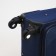 Small suitcase 20 "on lightning, code castle, with extension, blue color