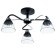 BERN CALN 3CHE27 40W black-chromium 56x56x25 cm Bayerlux