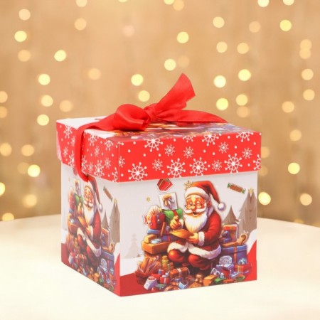 Self -assembly box "Bells" 10 x 10 x 10 cm