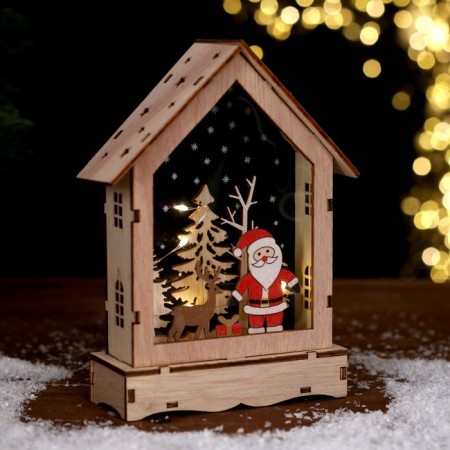 New Year's decor with backlight "Winter Tale" 12 × 4.5 × 6.5 cm-2