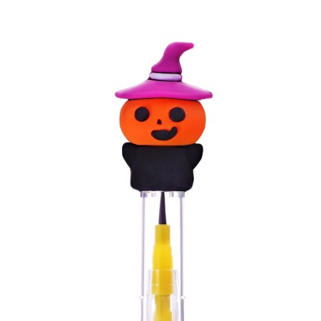 Pencil Sectional-Prikolo, Chernographical "Halloween. Tykva in a hat"-3