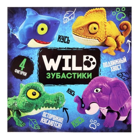 Game set "Wild tooth", 4 figures-9