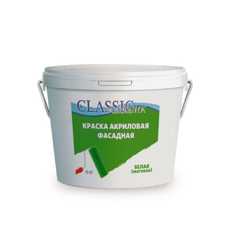 Water-dispersion facade paint, 15 kg