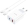Network charger Hoco C97A, USB, Type-C, 20 W, Type-C-Type-C, 1 m, white
