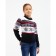 Jumper Knitted Children's Kaftan "Snow" R.34, (122-128 cm)