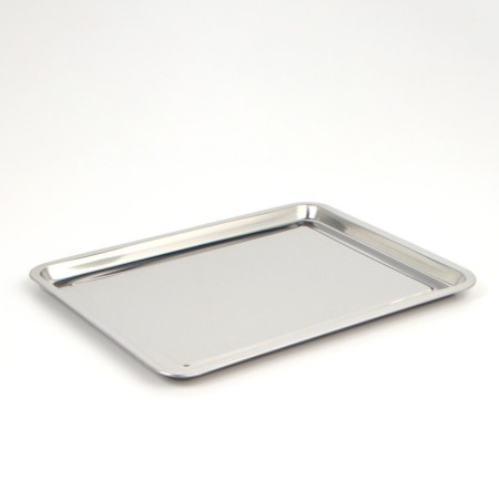 Stainless steel baking sheet, 45x35x2 cm