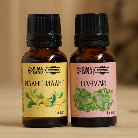 A set of essential oils 2 pcs "patchouli, ylang-ylang" 15 ml-1
