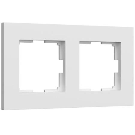 Frame for 2 posts SLAB (white matte) W0022961